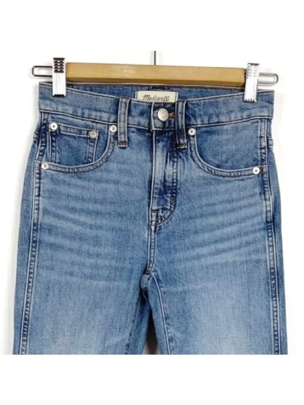 Madewell Cali Demi-Boot Jeans in Comfort Stretch J8758  Eco Edition size 23